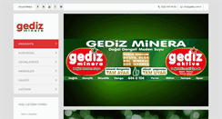 Desktop Screenshot of gediz.com.tr